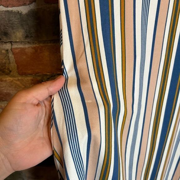 5 for $25🔥Girls Size 8 Smile You Are Beautiful Striped Tunic Blouse - Picture 5 of 6